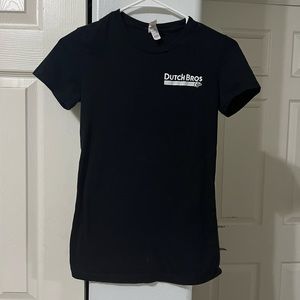Classic black Dutch bros T-Shirt